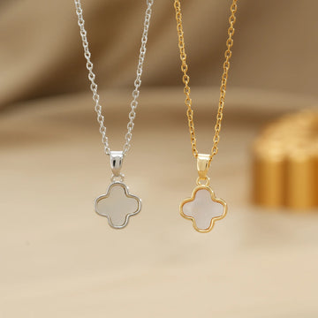 LuckyGlow Four Leaf Clover Necklace