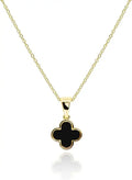 LuckyGlow Four Leaf Clover Necklace